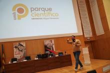 Alejandro Linde en las XI Jornadas de Empleo de Biotecnología de la UMH