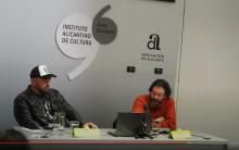 Carlos Navas, junto a Alejandro Ibañez