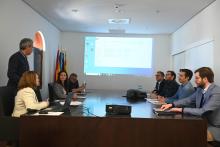 Javier Sancho, junto al resto del jurado