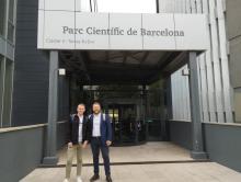 Han asistido a este evento los técnicos del Área de Desarrollo Empresarial del Parque Científico de la UMH Oleksiy Oprysnyk y Martí Castell