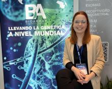 La coordinadora del Laboratorio de Biología Molecular de la empresa Bioarray del Parque Científico de la UMH, Ángela Díaz