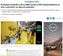 En Información | El Parque Científico de la UMH ayuda a 100 emprendedores al año a convertir su idea en empresa