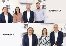 Iusmigra y Parkiduo se incorporan a la red empresarial del PCUMH