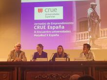 El Parque Científico de la UMH participa en una jornada sobre emprendimiento organizada por la CRUE