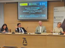 La firma Blockiure del PCUMH participa en una sesión de economía y finanzas digitales en el Consejo General de la Abogacía Española