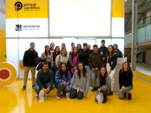Estudiantes del doble Grado en Derecho y Administración y Dirección de Empresas (DADE) de la UMH visitan el Parque Científico