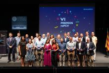 Ganadores de la VI edición de los premios de la Red de Parques Científicos Valencianos, de la que el PCUMH forma parte