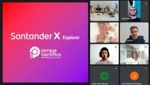 Arranca la décima edición del programa Santander X Explorer en el centro UMH Space con cerca de una veintena de proyectos