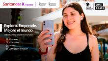 Inscripciones abiertas: 10ª edición del programa Santander X Explorer en la sede UMH Space