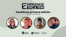 El PCUMH da a conocer a los proyectos ganadores de la primera convocatoria del programa Emprende TFG & TFM