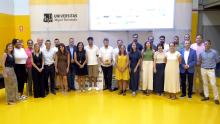 Gala para reconocer a los premiados en la 14ª Maratón UMH y en la 11ª edición del programa Santander X Explorer en el centro UMH Space