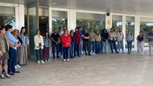 El PCUMH guarda tres minutos de silencio como homenaje a las víctimas de la DANA