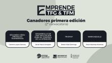 El PCUMH da a conocer a los ganadores de la segunda convocatoria del programa de estímulo al emprendimiento “Emprende TFG & TFM”
