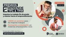 Segunda edición "Premios Emprende TFG&TFM" 
